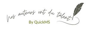 Bandeau "nos auteurs ont du talent" pour présenter les rédacteurs de Quickms